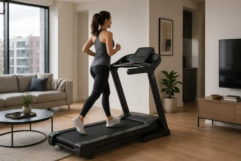 Best Cheap Treadmill: 5 Smart Picks and the 1 No-Regret Choice for 2026 20 Best cheap treadmill in a modern home gym with a woman exercising on a treadmill