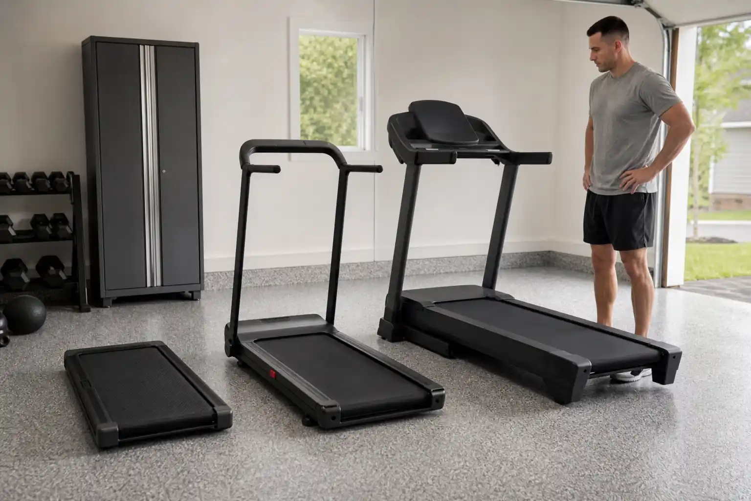 How Much Should You Spend on a Treadmill?: home treadmill scene