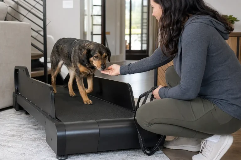 How to Train a Dog on a Treadmill