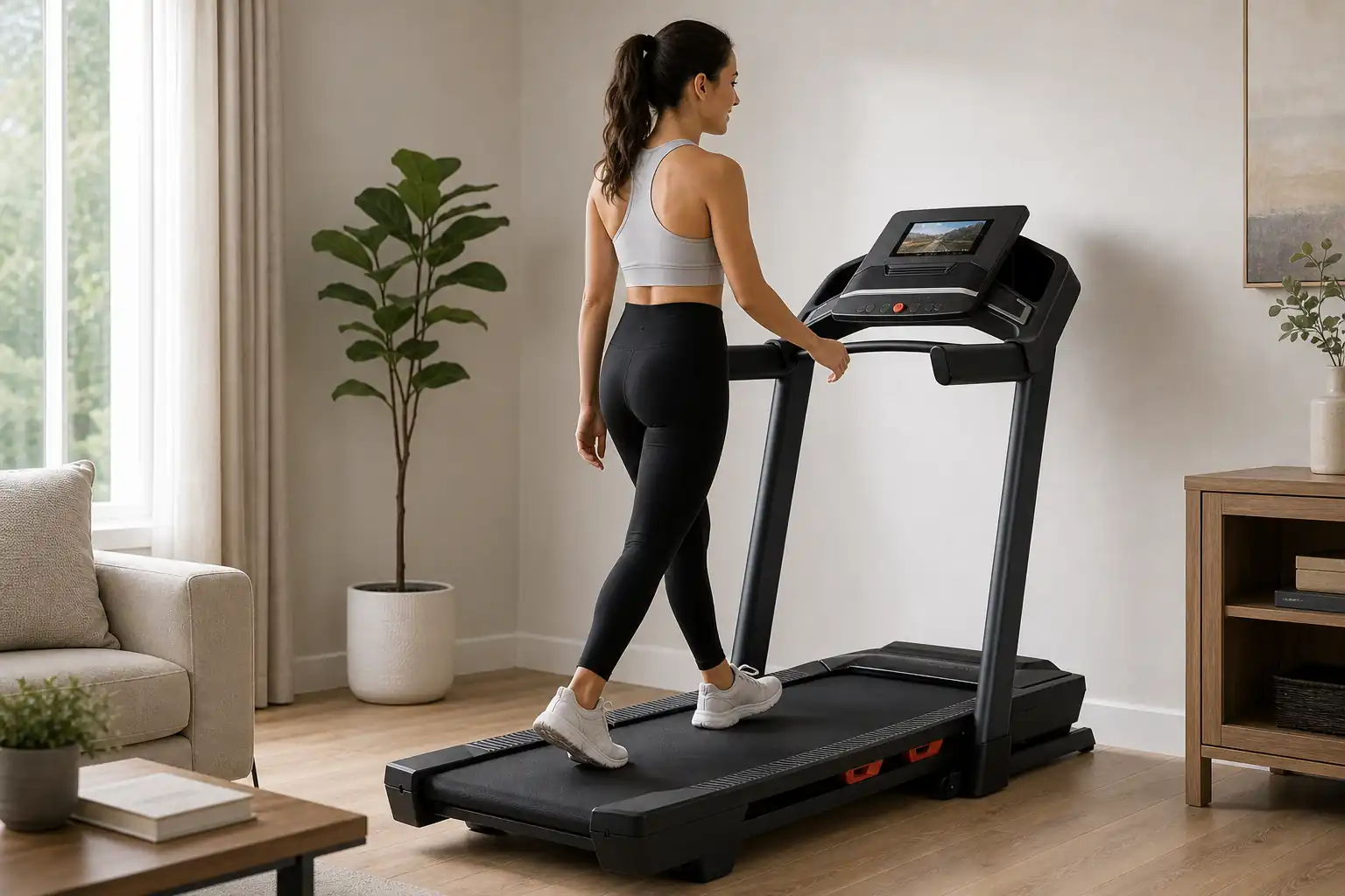Is ProForm Worth It?: home treadmill scene