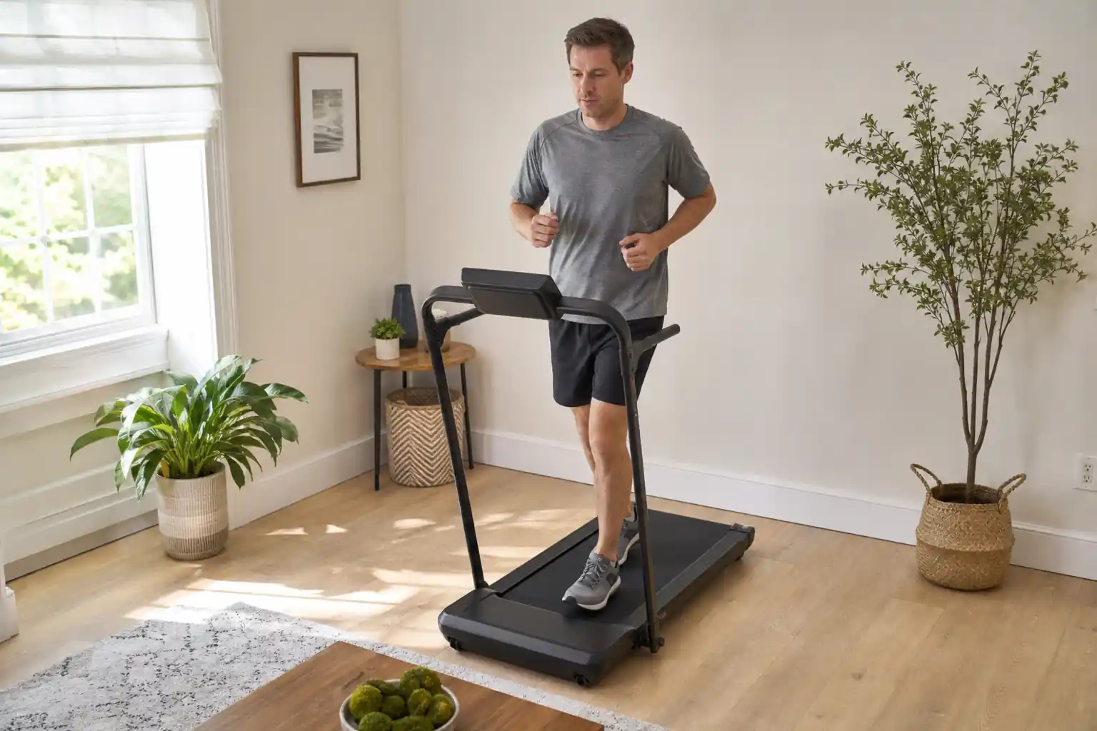 NordicTrack T Series 10 treadmill review: runner training at home