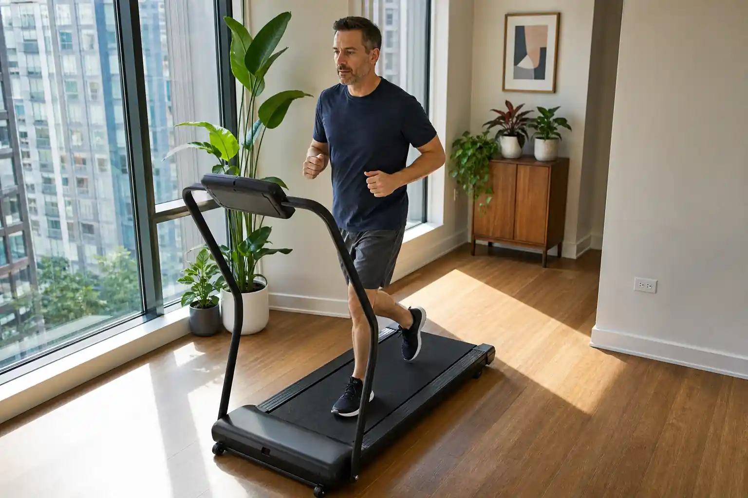Schwinn SFT3.5 treadmill review: runner training at home