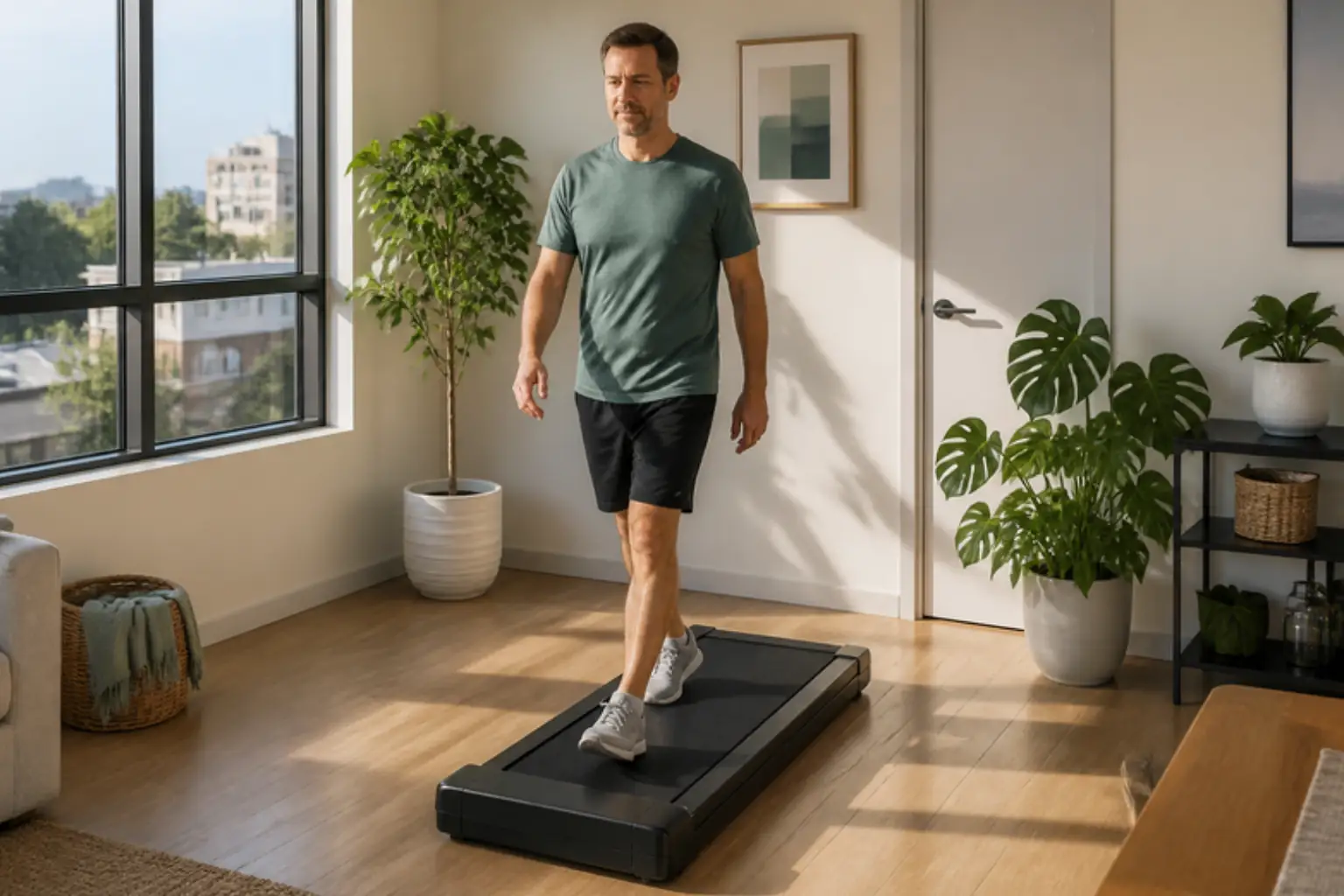 Trisomy D2 treadmill review: runner training at home